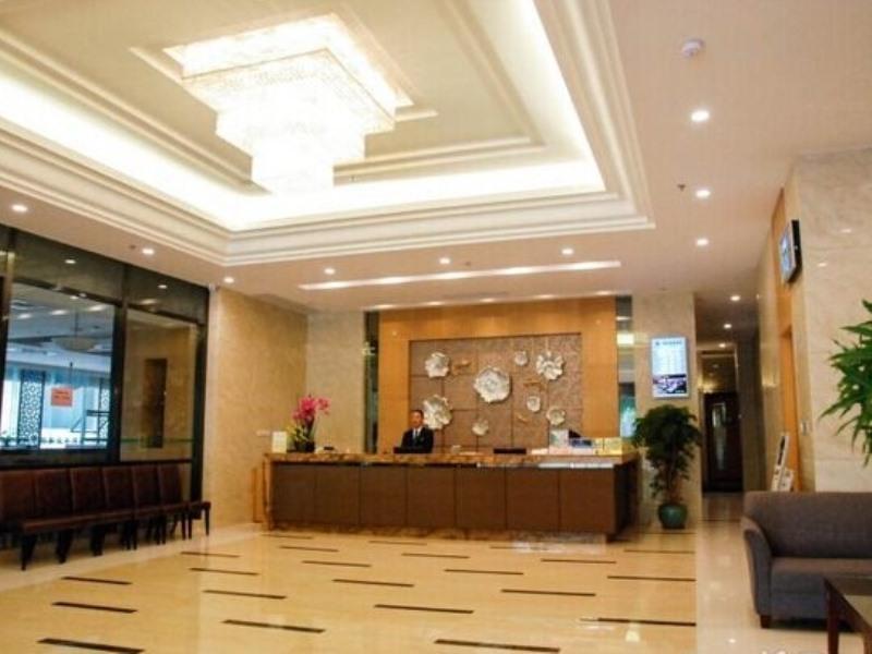 Greentree Inn Dongguan Houjie Business Hotel Exteriör bild