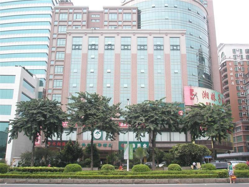 Greentree Inn Dongguan Houjie Business Hotel Exteriör bild
